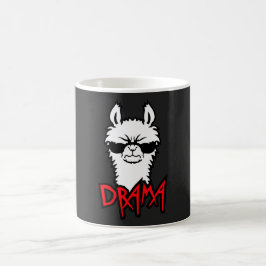 Llama Wütendes Drama Sonnenbrille Fierce Lustig Co Kaffeetasse