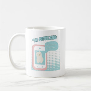 LLAMA-ZITAT KAFFEETASSE
