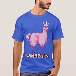 Llamacorn Funny Llama Unicorn Mi Fantasy Niedlich  T-Shirt