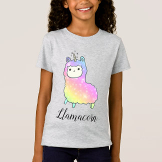 Llamacorn Girls Shirt Kinder Jugend