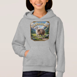 Llamadillo Fotografischer Combo Kreatur Funny Hoodie