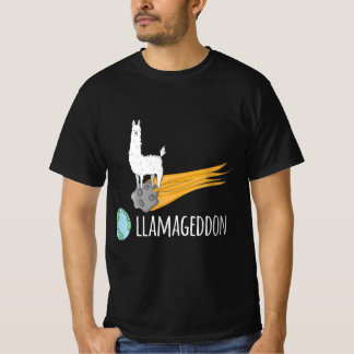 Llamageddon Llama Armageddon Pun. T-Shirt