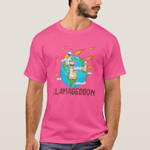 Llamageddon Süße Tier für Männer Frauen Llama 3 T-Shirt