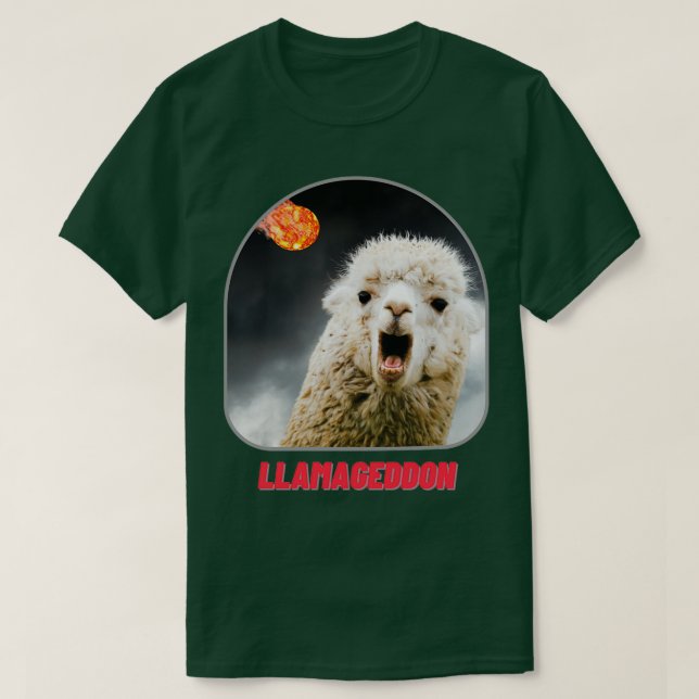 Llamageddon T-Shirt (Design vorne)
