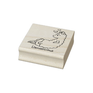 Llamaliale Llama-Briefmarke Gummistempel