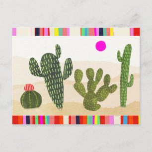 Llamarama Cactus Collection Postkarte