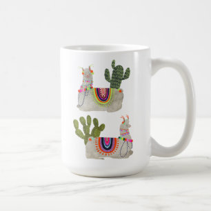 Llamarama Collection   Llamas lächeln Kaffeetasse