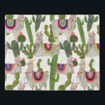 Llamarama Collection Muster Puzzle<br><div class="desc">Genießen Sie dieses kreative Lama-Muster auf einem Produkt oder einem Wallart-Stück,  um die Welt um Sie herum zu erweitern und zu erweitern. Künstlerin: Victoria Borges</div>