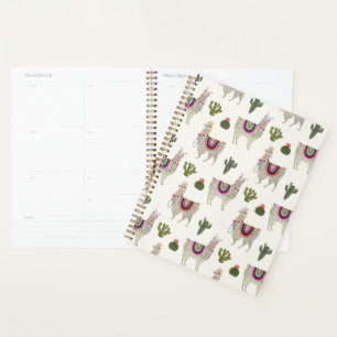 Llamarama Collection Niedlich Lllamas Planer