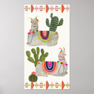 Llamarama-Sammlung  Llamas Poster