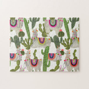 Llamarama Sammlungs-Muster Puzzle