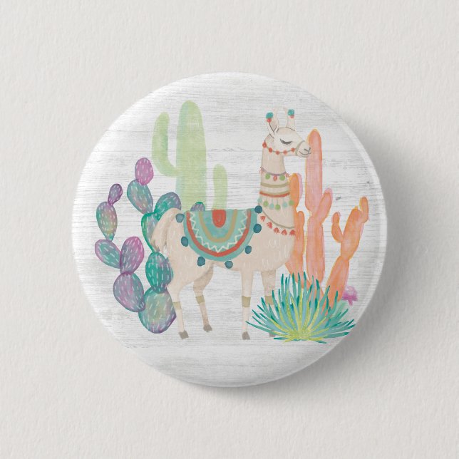 Llamas II Button (Vorderseite)