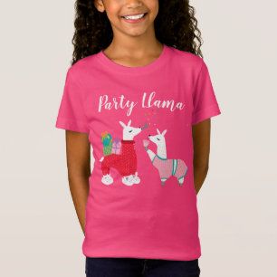 Llamas in Pajamas Slumber Party T-Shirt