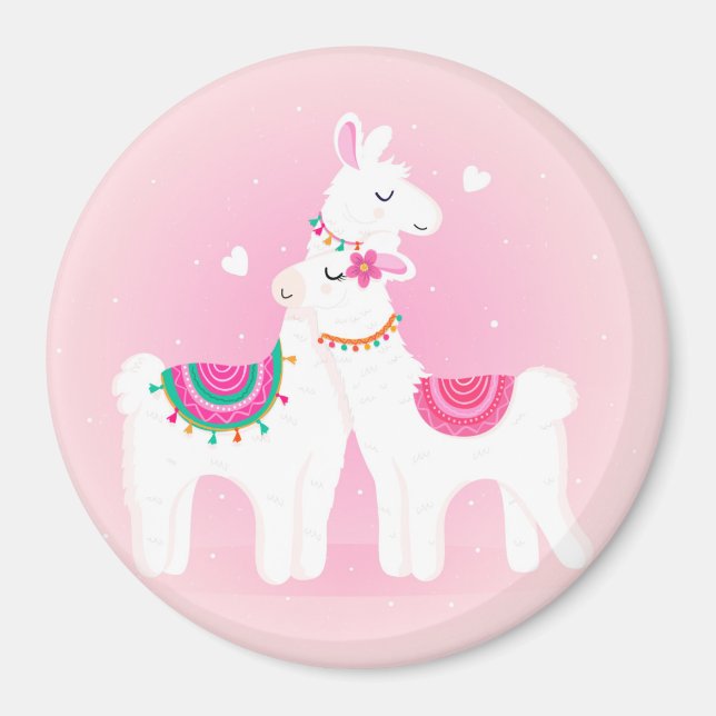 Llamas Magnet (Vorne)