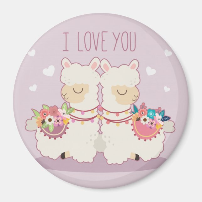 Llamas Magnet (Vorne)