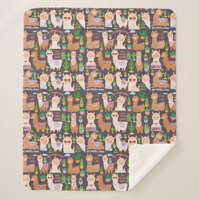 Llamas Sherpadecke (Vorderseite)