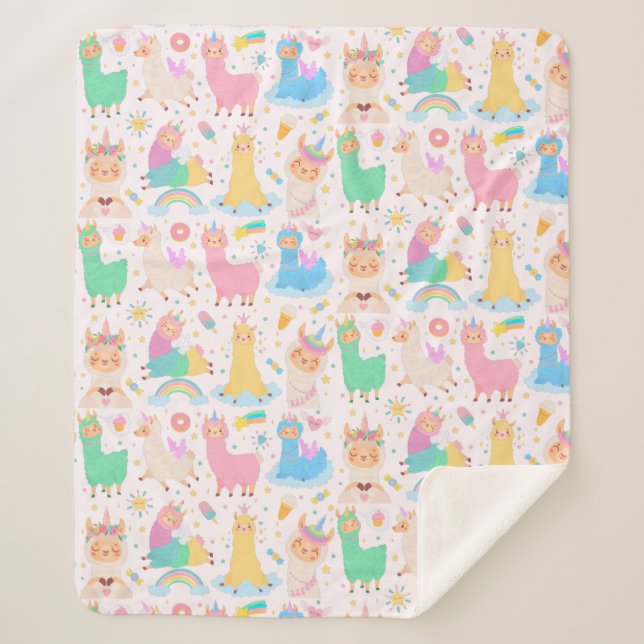 Llamas Sherpadecke (Vorderseite)