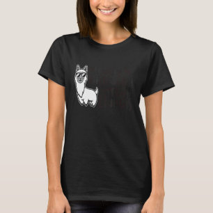 Llamas-Süße Tier für Männer leicht abgelenkt W T-Shirt
