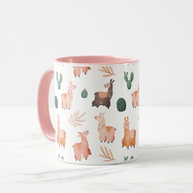 Llamas-Tasse Tasse (Vorderseite Links)