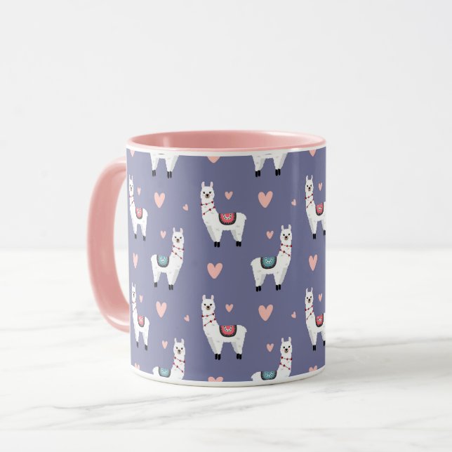 Llamas-Tasse Tasse (Vorderseite Links)