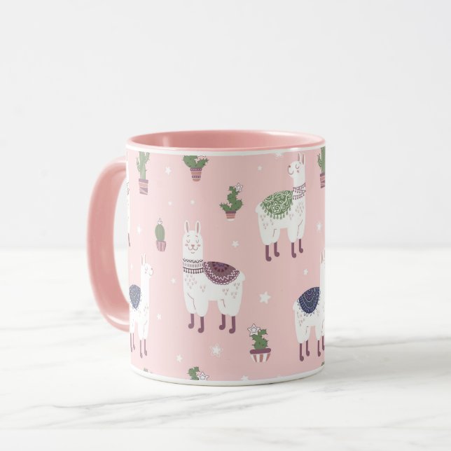 Llamas-Tasse Tasse (Vorderseite Links)