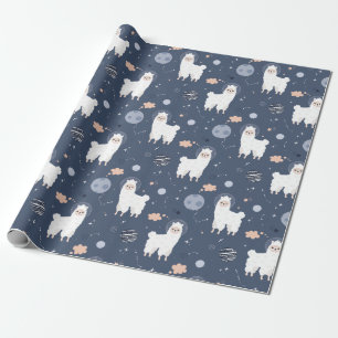 Llamas Wrapping Paper Geschenkpapier