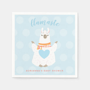 Llamaste Llama Yoga Babyduschpapier Serviette