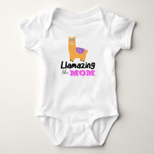 Llamazing wie Mama Muttertag Baby Strampler