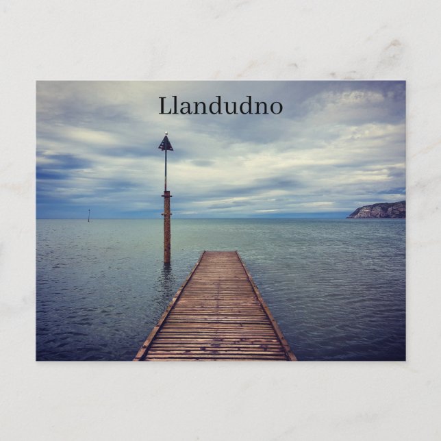Llandudno Postkarte (Vorderseite)
