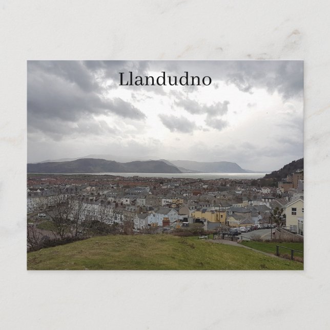 Llandudno Postkarte (Vorderseite)