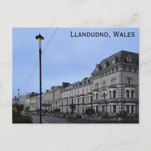 Llandudno Wales Welsh Travel Postkarte