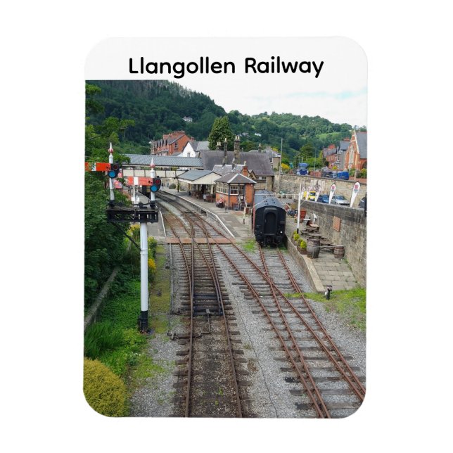 Llangollen-Bahn-Magnet Magnet (Vertikal)
