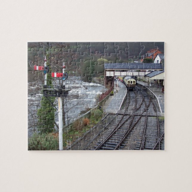 Llangollen Zugstation Puzzle (Horizontal)