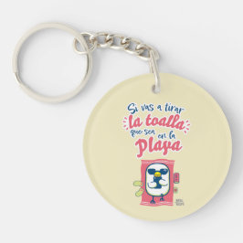 Llavero acrílico│Si vas a tirar Schlüsselanhänger