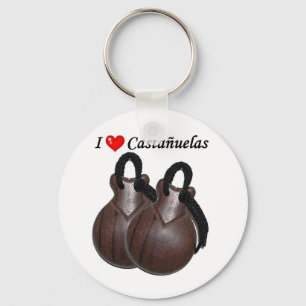 Llavero Castañuelas Schlüsselanhänger