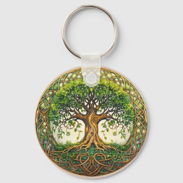 Llavero Celta Árbol de la vida Schlüsselanhänger (Vorderseite)