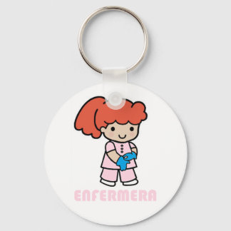 Llavero de enfermermera con guantes schlüsselanhänger