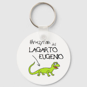 Llavero de fan del lagarto eugenio schlüsselanhänger
