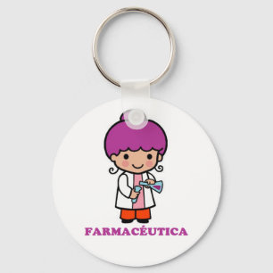 Llavero de farmaceutica schlüsselanhänger