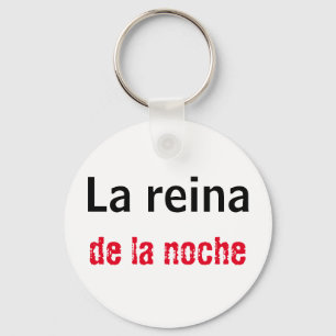Llavero la reina de la noche schlüsselanhänger