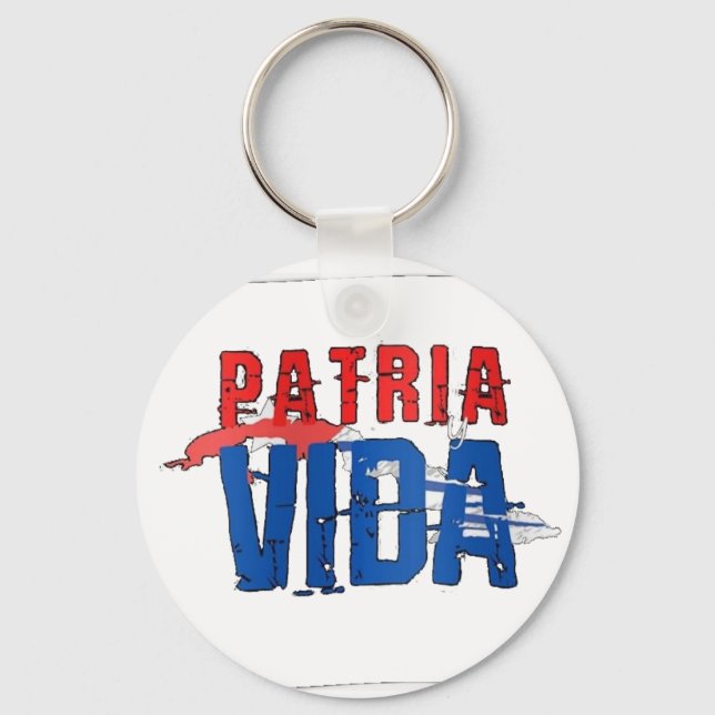 Llavero Patria y vida Schlüsselanhänger (Vorderseite)