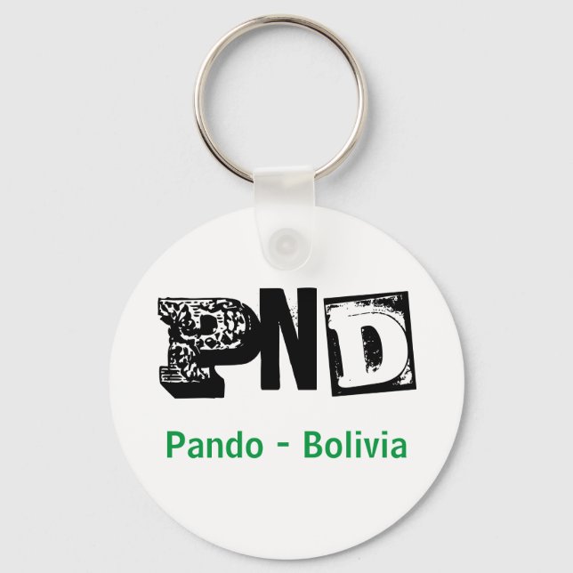 Llavero PND Pando Bolivia Schlüsselanhänger (Vorderseite)