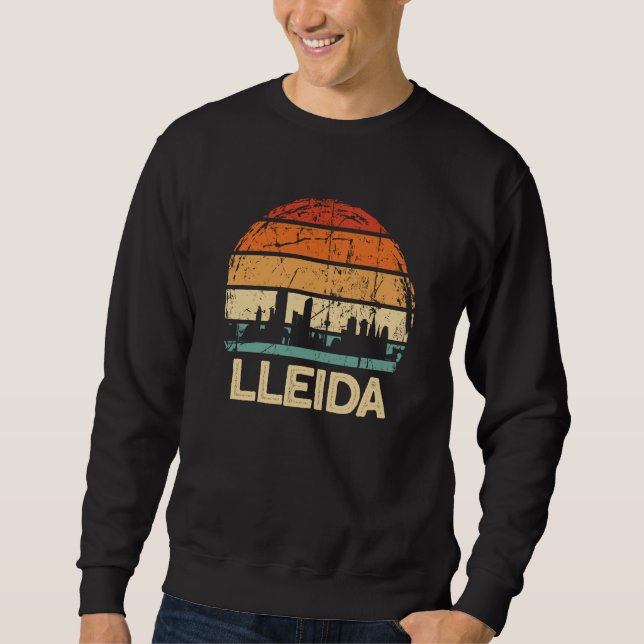 Lleida Skyline Sweatshirt (Vorderseite)