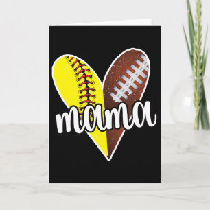 Ller Mama Stolz Softll Fußll Spieler Ll Mom Karte
