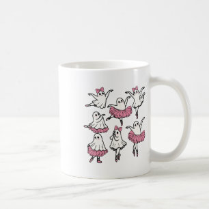 Llet Ghost Dancer Niedlich Boo Dancing Halloween Kaffeetasse