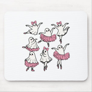 Llet Ghost Dancer Niedlich Boo Dancing Halloween Mousepad