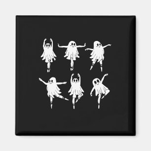 Llet Ghost Dancer Spooky Tanzlehrer Halloween C Magnet