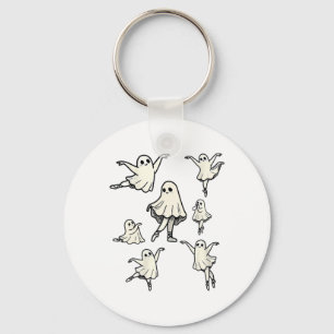 Llet Ghost Llet Dancer Spooky Tanzlehrerin Hallow Schlüsselanhänger