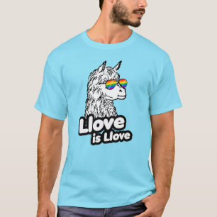 Lliebe ist Lliebe Lama T-Shirt