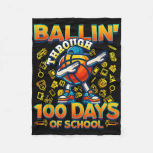 Llin Durch 100 Tage Schule 100. Smarter Sket Fleecedecke